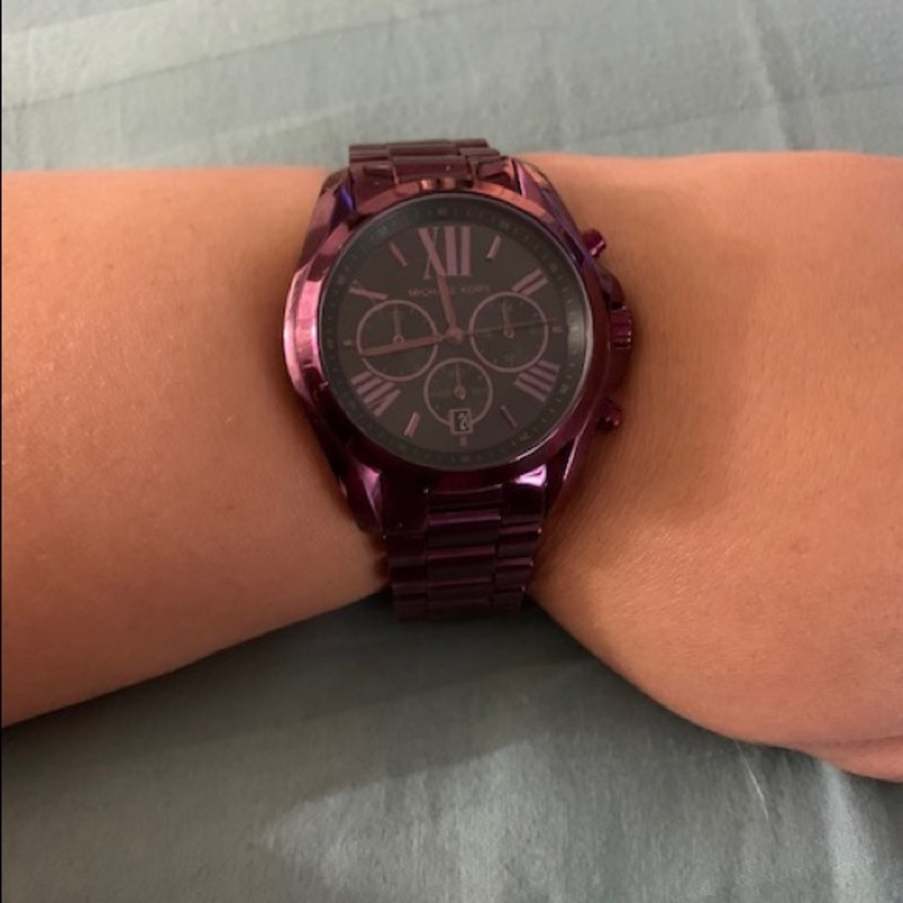 Michael Kors Chronograph Bradshaw Plum Mk6398